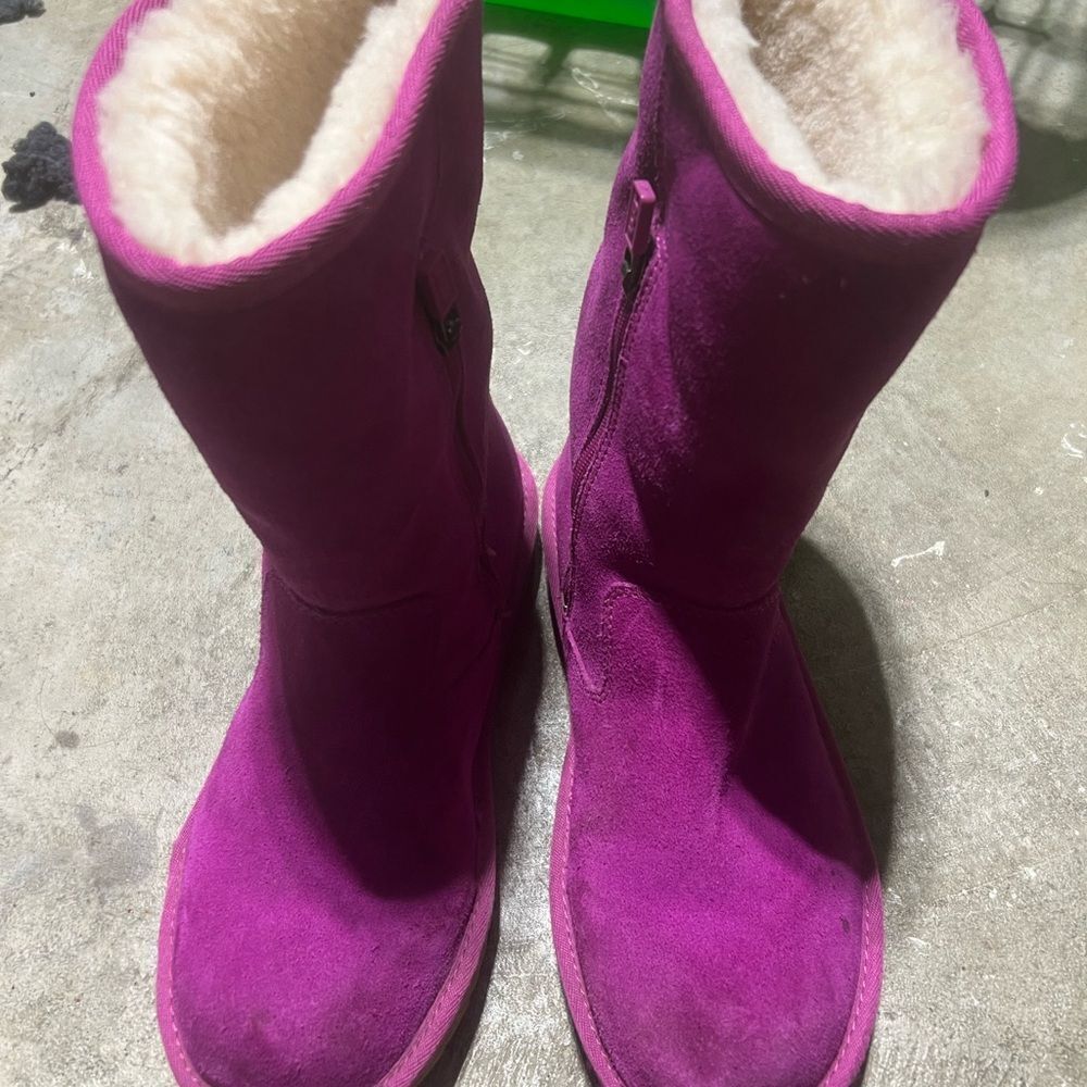 UGG Australia Boots Big Girls Lil Sunshine Pink Boots